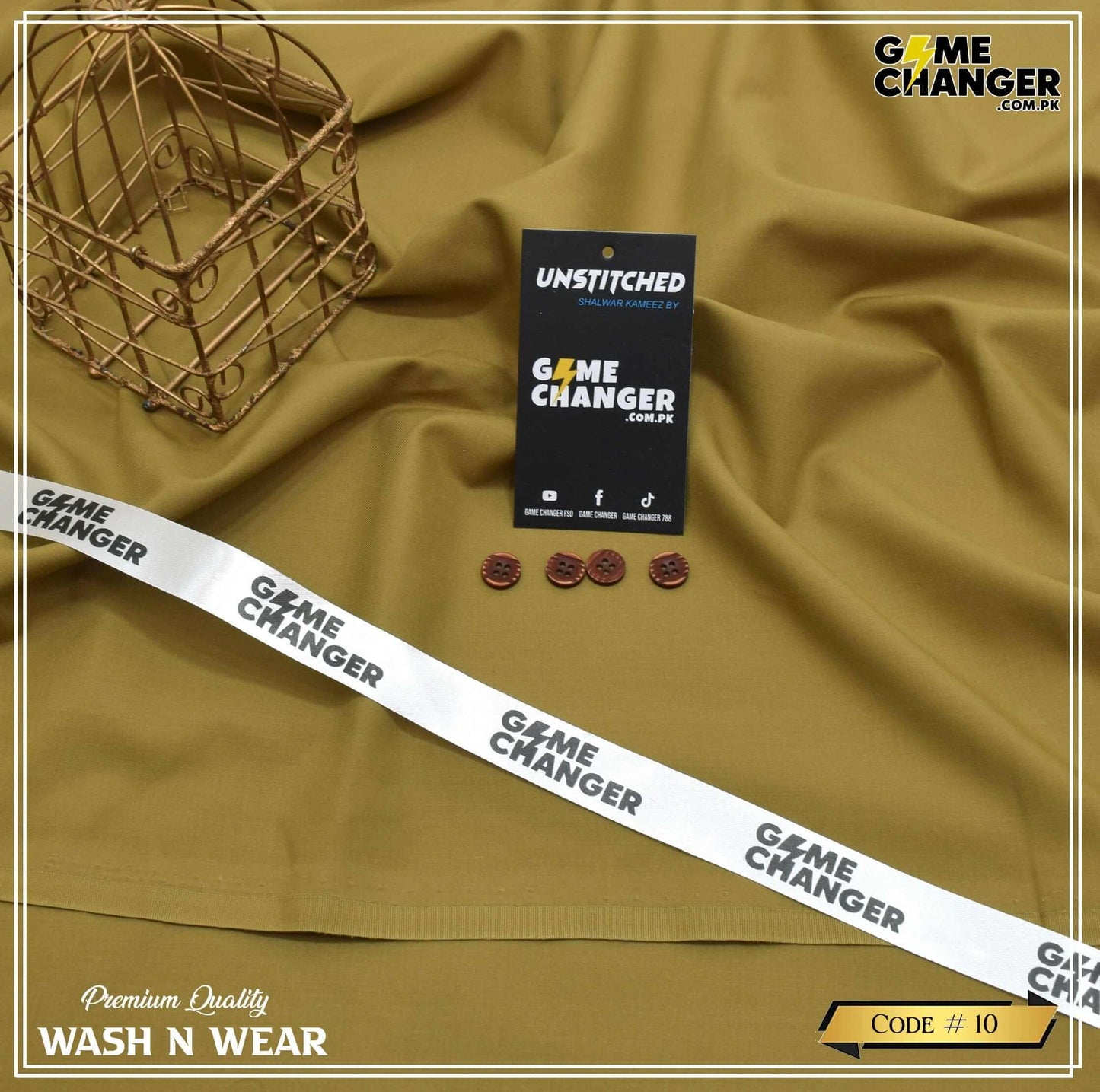 Buy Premium Wash and Wear for Men Fabric in Pakistan – GameChanger