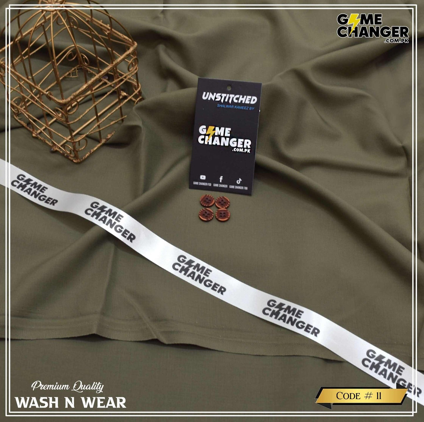 Buy Premium Wash and Wear for Men Fabric in Pakistan – GameChanger
