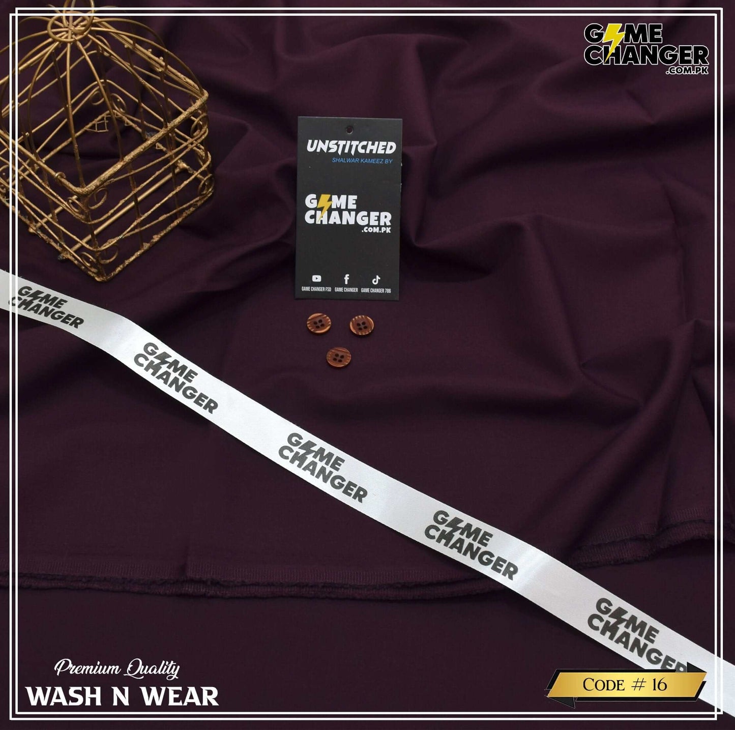 Buy Premium Wash and Wear for Men Fabric in Pakistan – GameChanger