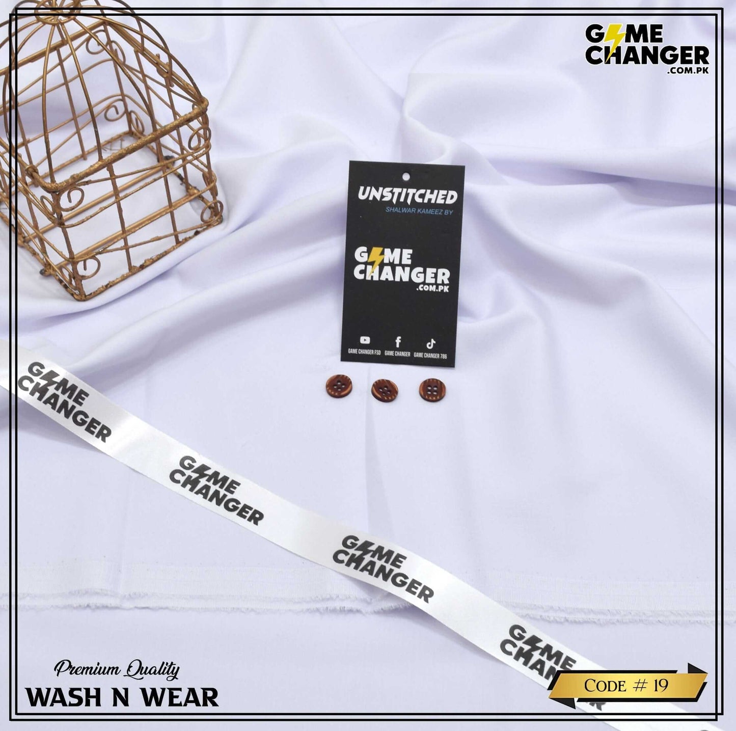 Buy Premium Wash and Wear for Men Fabric in Pakistan – GameChanger