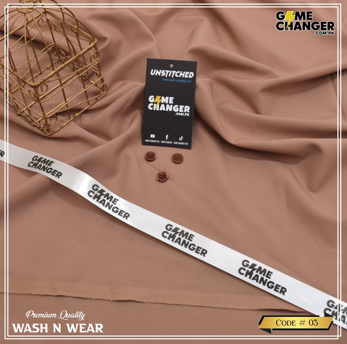 Buy Premium Wash and Wear for Men Fabric in Pakistan – GameChanger