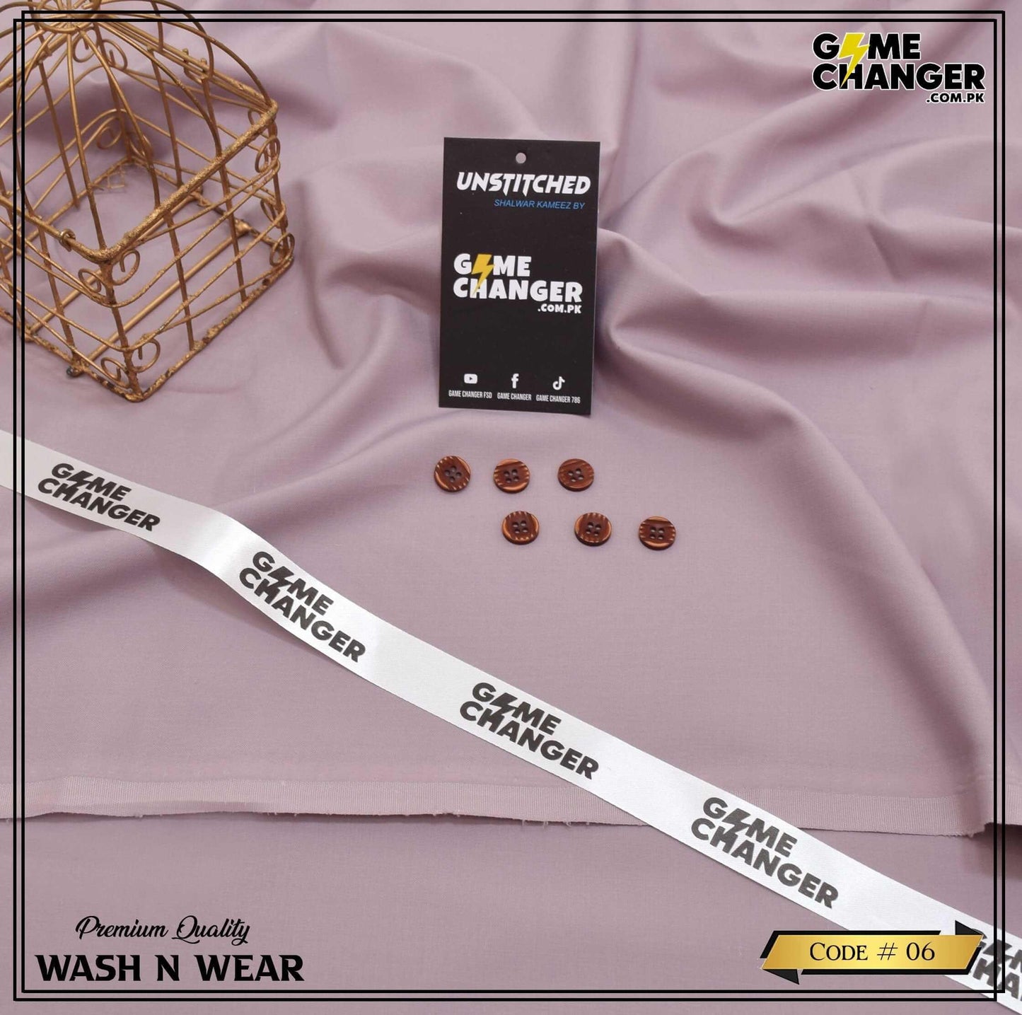 Buy Premium Wash and Wear for Men Fabric in Pakistan – GameChanger
