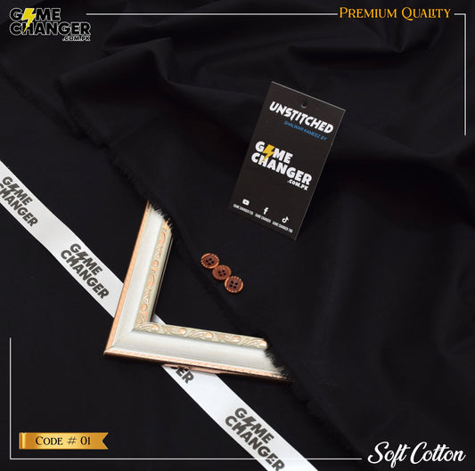 Nova Gold Soft Cotton – Premium Unstitched Cotton for Men