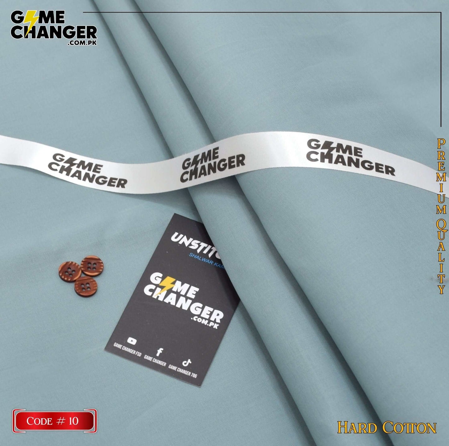 Alkaram Hard Cotton – Premium Unstitched Fabric for Men