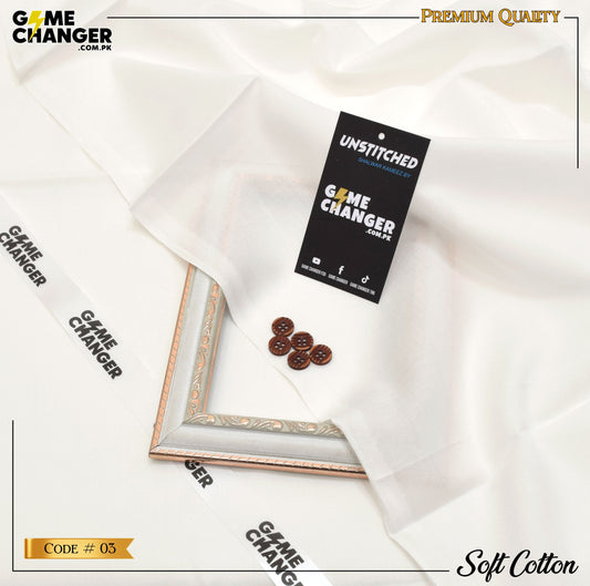Premium Soft Cotton by Game Changer