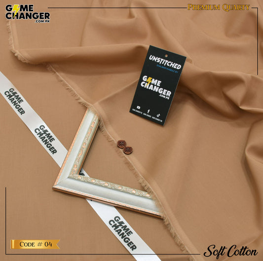 Nova Gold Soft Cotton – Premium Unstitched Cotton for Men