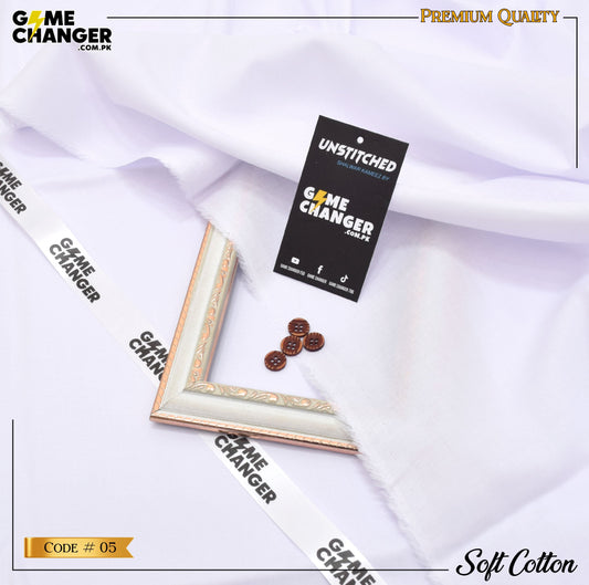 Nova Gold Soft Cotton – Premium Unstitched Cotton for Men